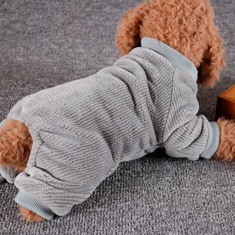 Cozy Canine Comfort Flannel Four-Legged Leisure Wear-0
