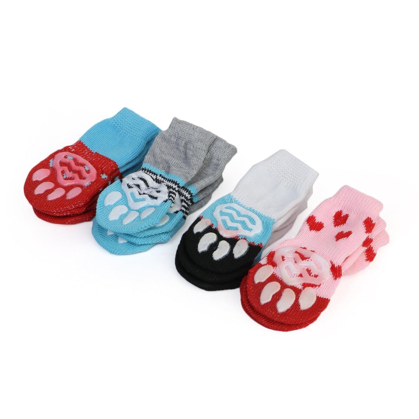 Cozy Paws: Stylish Anti-Slip Pet Socks-2